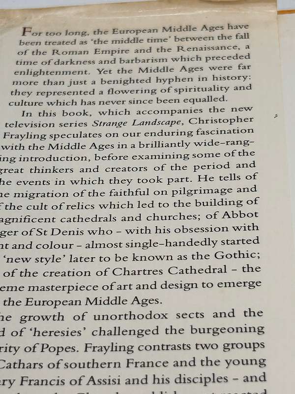 Strange landscape. A Journey Through the Middle Ages ~ Christopher Frayling