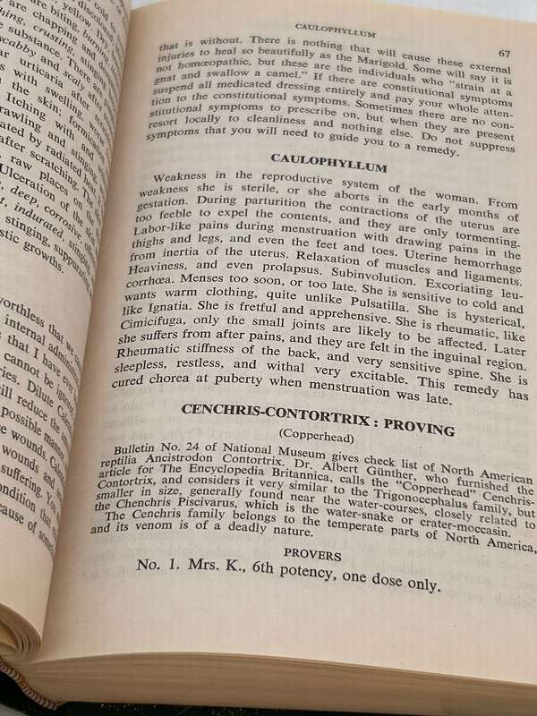 New Remedies: Clinical Cases Lesser Writings Aphorisms and Precepts ~ JT Kent 1973
