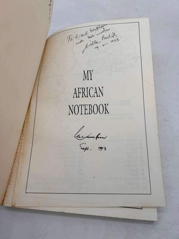 My African Notebook - Willem Boshoff | Signed