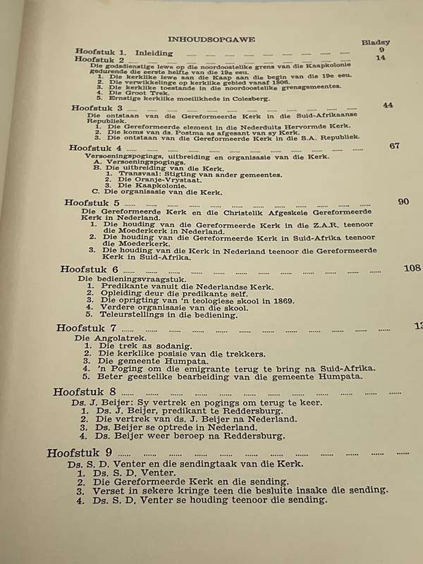 Die Geskiedenis van die Gereformeerde Kerk in Suid-Afrika 1859-1959 - Prof JP Jooste