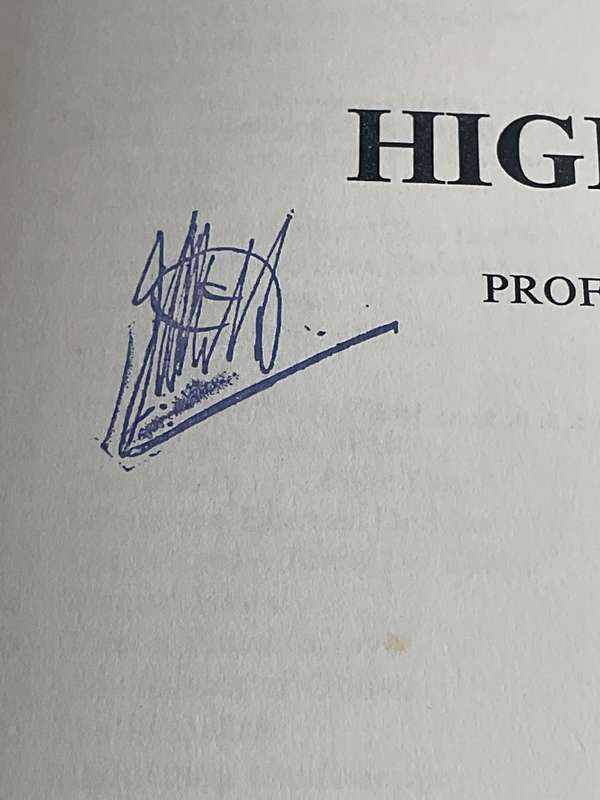 High Tide by Professor JLB Smith | Signed by Margaret M Smith