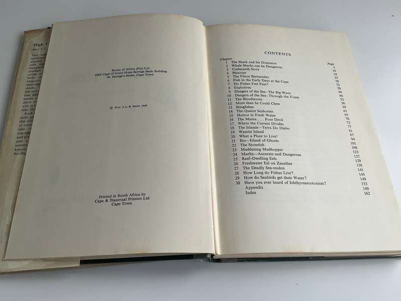 High Tide by Professor JLB Smith | Signed by Margaret M Smith