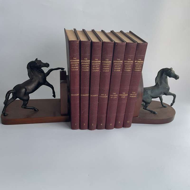 International University Society Reading Course 7 Volumes ~ Great Vintage Decor Books