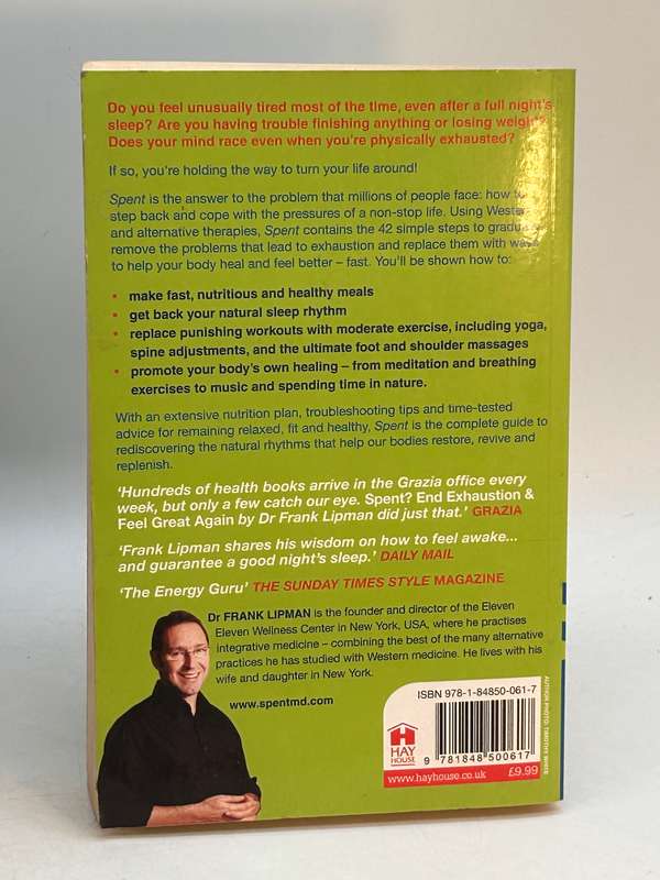 Spent ~ Frank Lipman | End Exhaustion and Feel Great Again