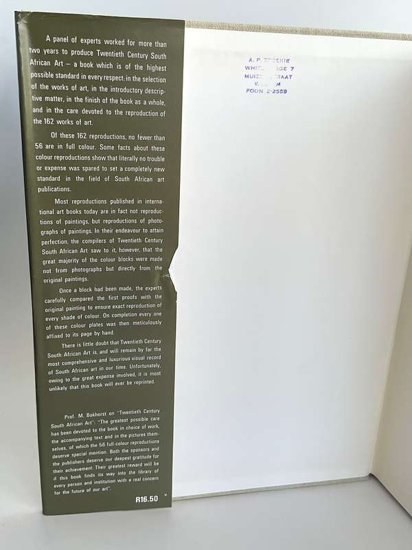 SA Kuns ~ Suid-Afrikaanse Kuns  vir die Twintigste Eeu / Twentieth Century SA Art | 1st Edition 1966