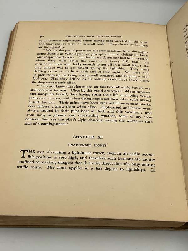 The Modern Book Of Lighthouses Life-Boats And Lightships by WH McCormick | 1936 Great Sepia Photos