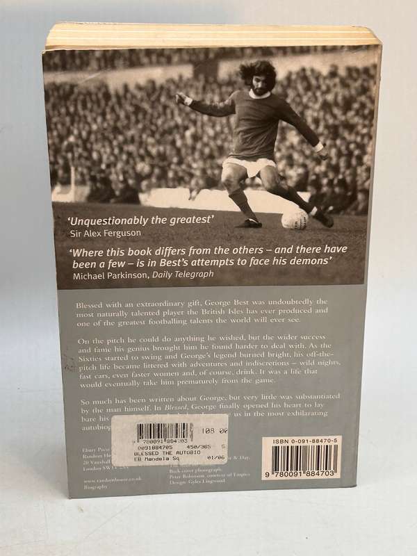 Blessed - The Autobiography by George Best | Soccer
