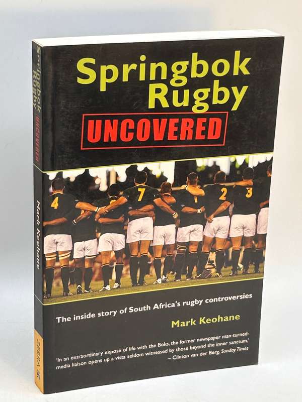 Ten SA Rugby Books - Rainbow Warrior, Politically Incorrect, Corne Krige, Captain Cauldron