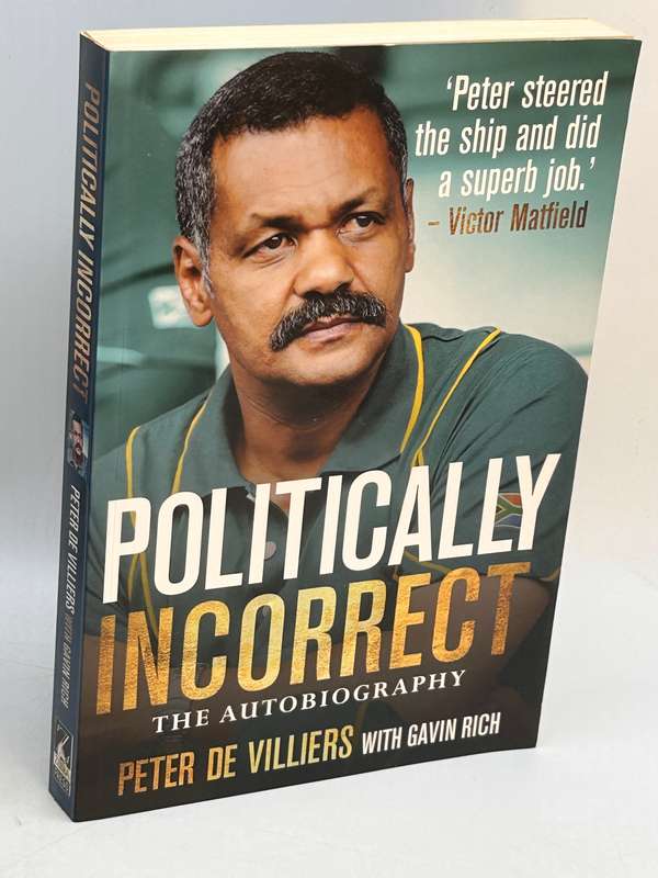 Ten SA Rugby Books - Rainbow Warrior, Politically Incorrect, Corne Krige, Captain Cauldron