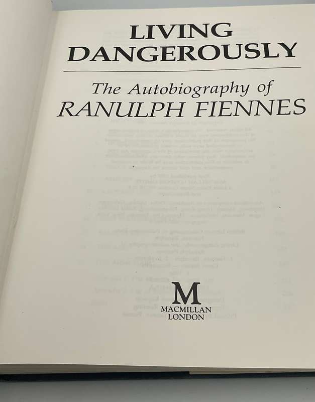 Living Dangerously by Ranulph Fiennes