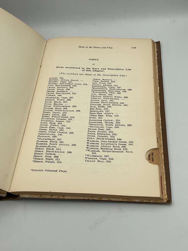 Land and Sea Birds of the South West Cape by R C Bolster