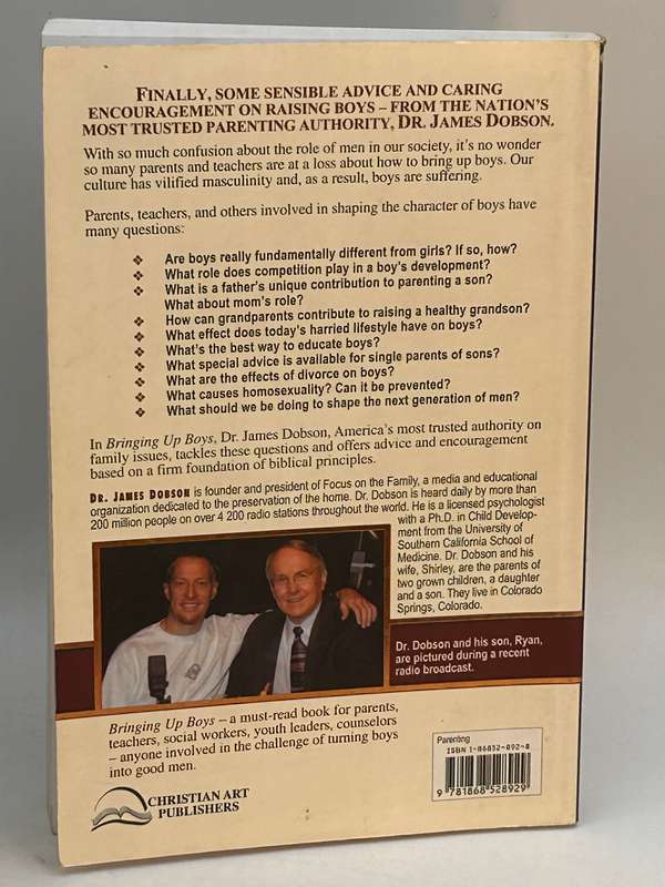 Bringing Up Boys - Dr James C. Dobson | Practical advice shaping the next generation of men