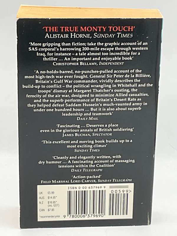 Storm Command - A Personal Account of the Gulf War by General Sir Peter De La Billiere