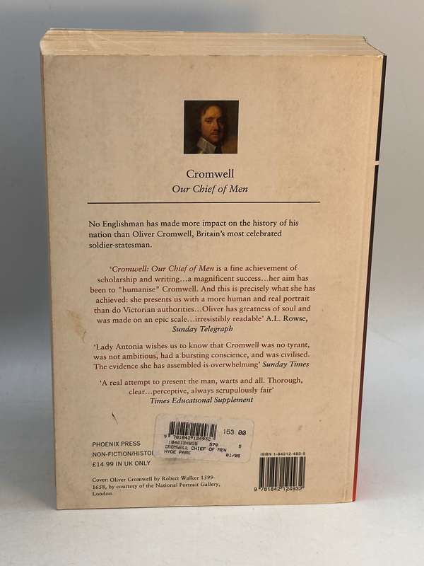 Cromwell, Our Chief of Men by Antonia Fraser