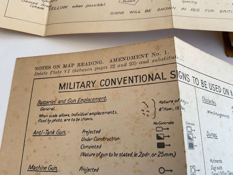 Union Of South Africa - Notes On Map Reading General Staff, UDF Defence Headquarters Pretoria 1940
