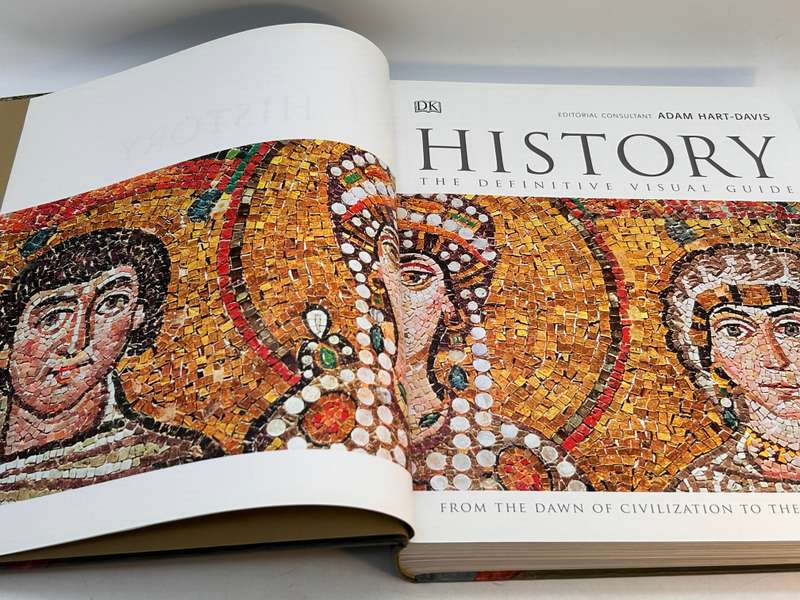 History: From the Dawn of Civilization to the Present Day | DK Large Format Stunning Photos
