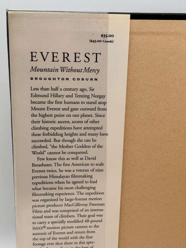 Everest: Mountain Without Mercy Book by Broughton Coburn | National Geographic