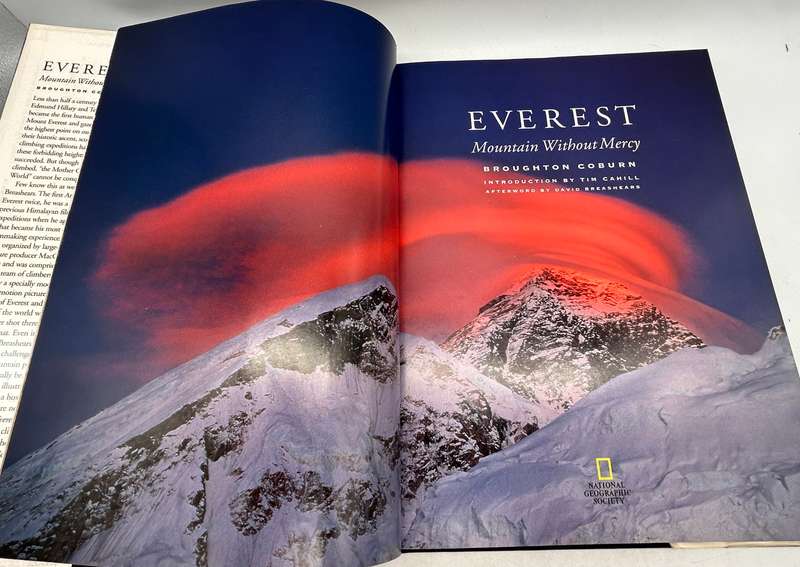 Everest: Mountain Without Mercy Book by Broughton Coburn | National Geographic