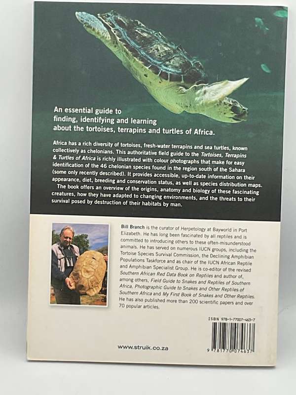 Tortoises, Terrapins & Turtles of Africa by Bill Branch 2008