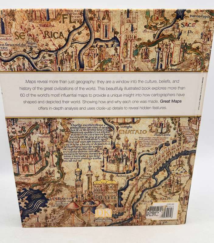 Great Maps: The World's Masterpieces Explored and Explained by Jerry Brotton | DK