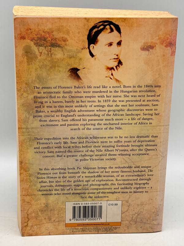The Stolen Woman by Pat Shipman - Florence Baker's Extraordinary Life from the Harem to the ...