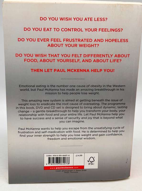 Freedom from Emotional Eating ~ Paul McKenna | With CD and DVD
