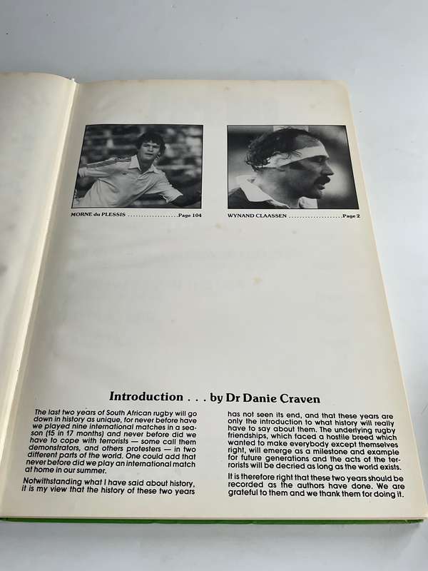 Springboks Under Siege An Illustrated Record of Springbok Rugby 1980/81