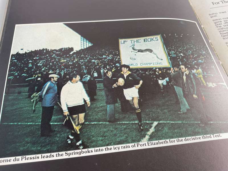 Springboks Under Siege An Illustrated Record of Springbok Rugby 1980/81