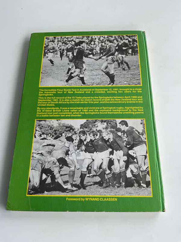 Springboks Under Siege An Illustrated Record of Springbok Rugby 1980/81