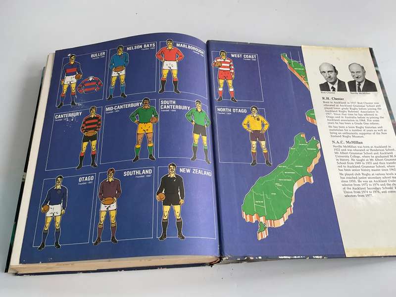 The Encyclopedia of New Zealand Rugby by RH .Chester and NAC McMillan