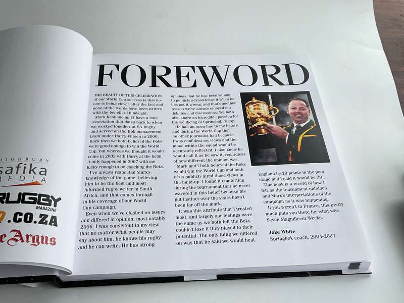 The Story Of The Rugby World Cup South Africa 1995 & Champions of the World: Seven Magnificent Weeks