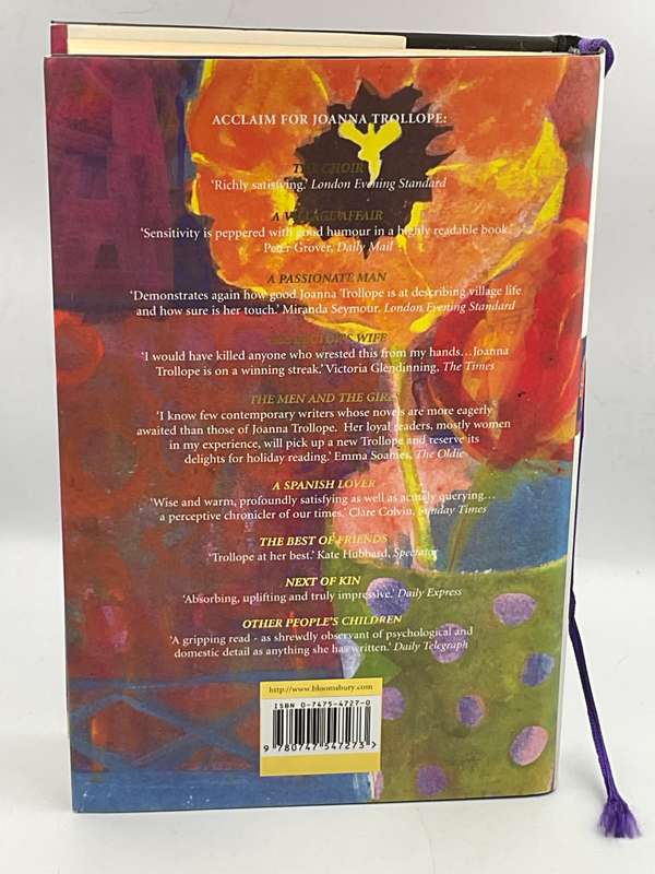 Marrying the Mistress by Joanna Trollope | Hard Cover ~ Large Format ~ Good Condition