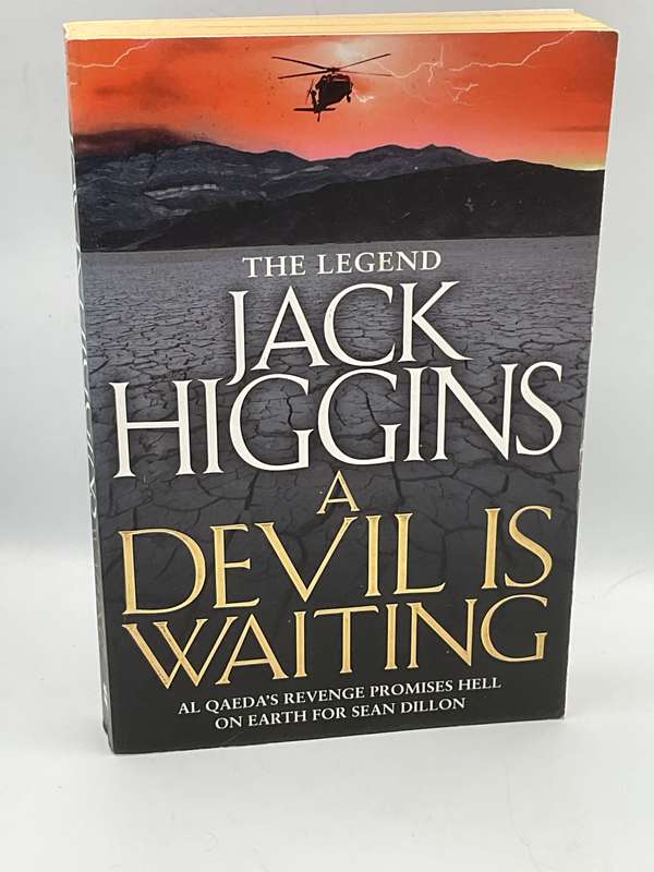 A Devil is Waiting by Jack Higgins | Large Format