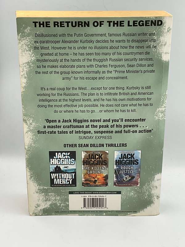 A Darker Place by Jack Higgins | Large Format Good Condition