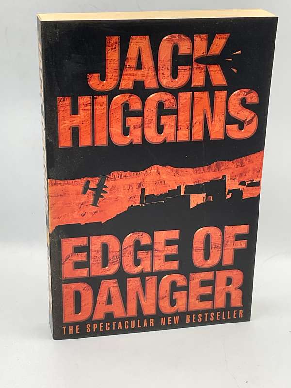 Edge of Danger by Jack Higgins | Large Format Good Condition