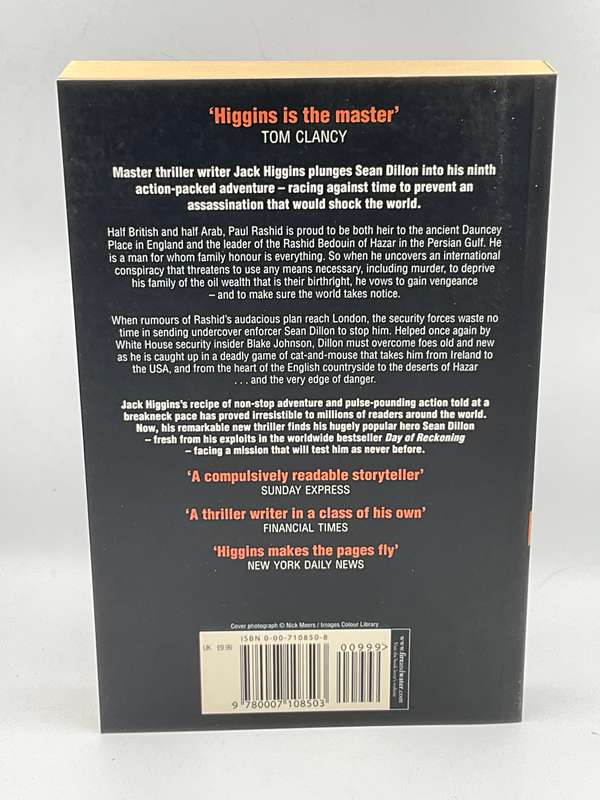 Edge of Danger by Jack Higgins | Large Format Good Condition
