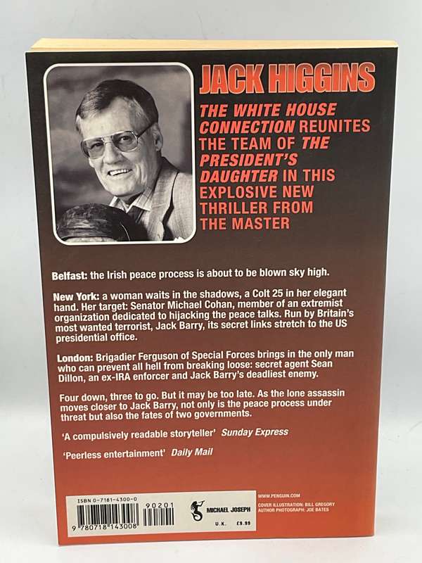 The White House Connection by Jack Higgins | Large Format Good Condition