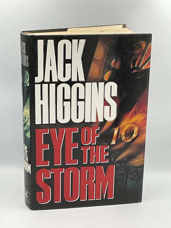 The Eye of the Storm by Jack Higgins | Large Format ~ Hard Cover ~ Good Condition