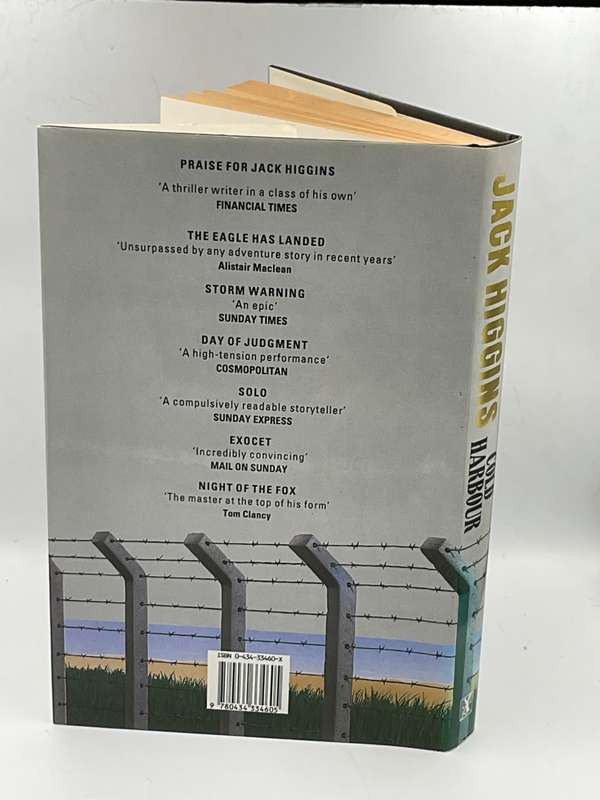 Cold Harbour by Jack Higgins | Large Format ~ Hard Cover ~ Good Condition