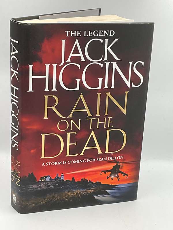 Rain on the Dead by Jack Higgins | Large Format ~ Hard Cover ~ Good Condition