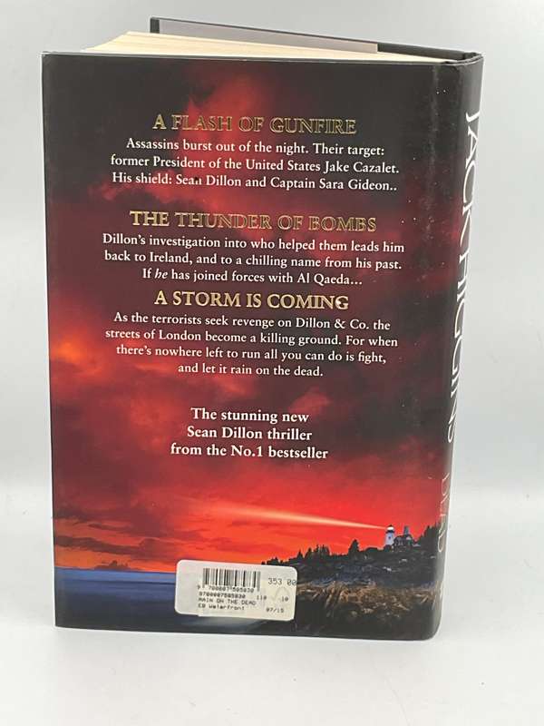 Rain on the Dead by Jack Higgins | Large Format ~ Hard Cover ~ Good Condition