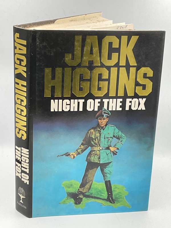 Night of the Fox by Jack Higgins | Large Format ~ Hard Cover ~ Good Condition