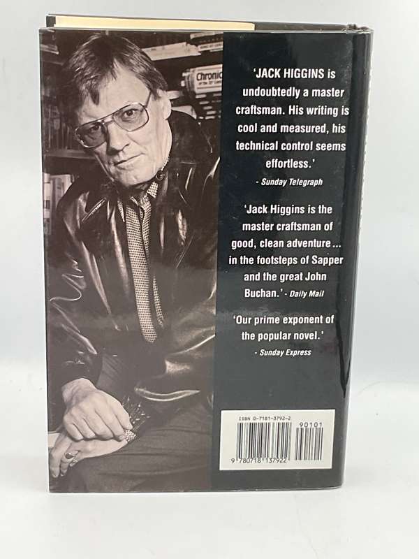 On Dangerous Ground by Jack Higgins | Large Format ~ Hard Cover ~ Good Condition