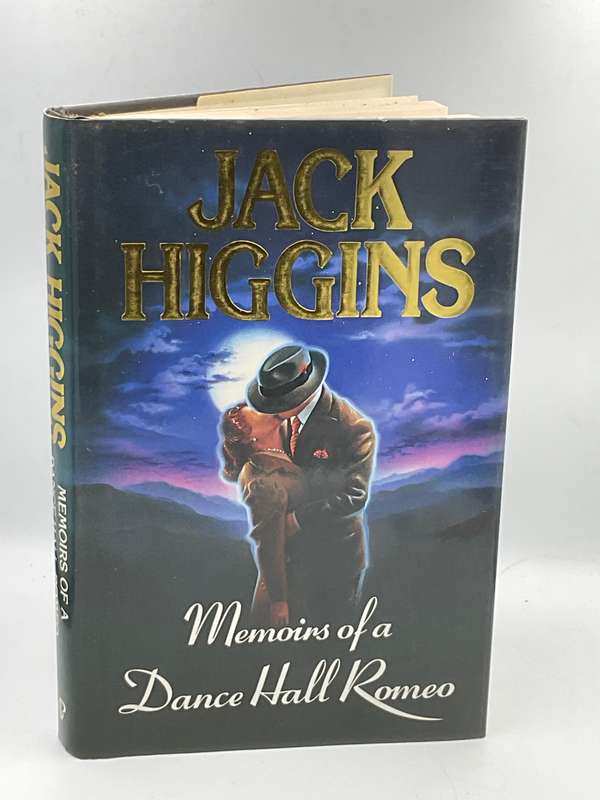 Memoirs of A Dance-Hall Romeo by Jack Higgins | Large Format ~ Hard Cover ~ Good Condition
