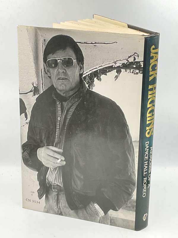 Memoirs of A Dance-Hall Romeo by Jack Higgins | Large Format ~ Hard Cover ~ Good Condition