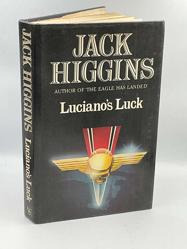 Luciano's Luck by Jack Higgins | Medium Format ~ Hard Cover ~ Good Condition