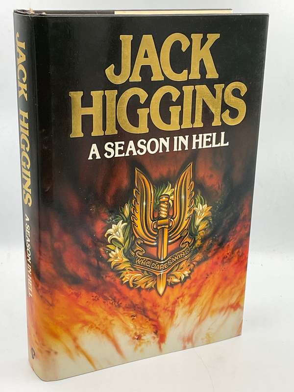 A Season in Hell by Jack Higgins | Large Format ~ Hard Cover ~ Good Condition