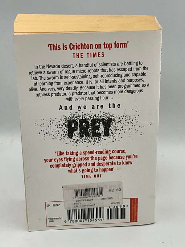 Prey by Michael Crichton | Good condition
