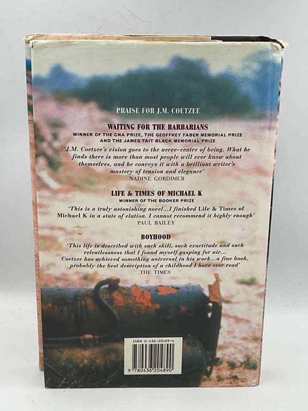 Disgrace by JM Coetzee | Hard Cover with Dust Jacket 1999