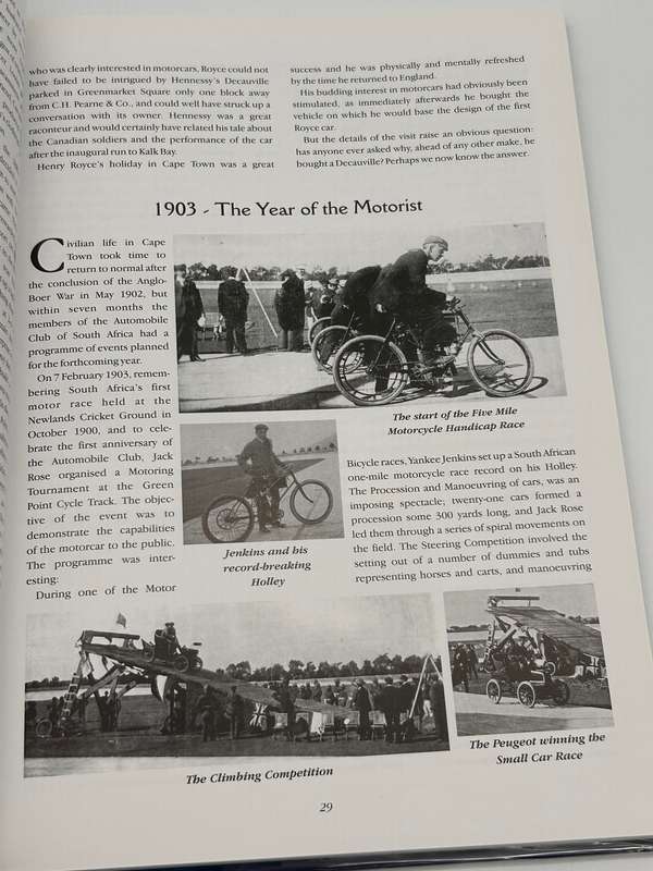 Our Intrepid Cape Motoring Pioneers ~ Derek Stuart-Findlay | Signed & Excellent Condition